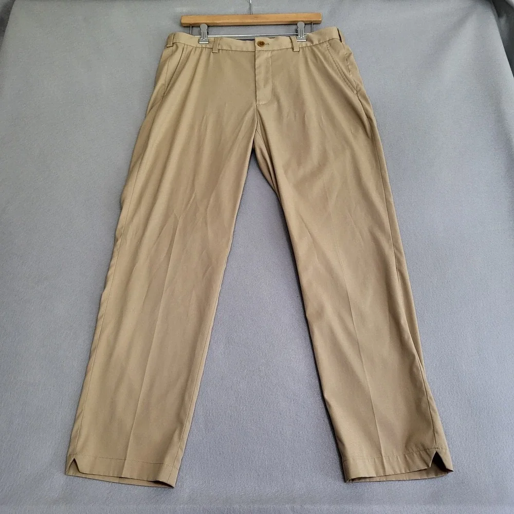 Brooks Brothers Khaki Performance Golf Pants Men's Size 34x30